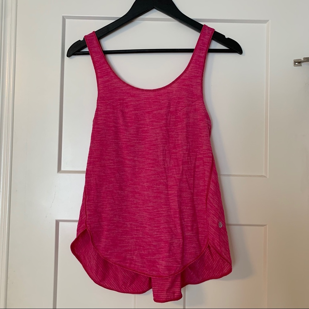 🌼2/$30😭 Hot Pink Lululemon Athletic Top